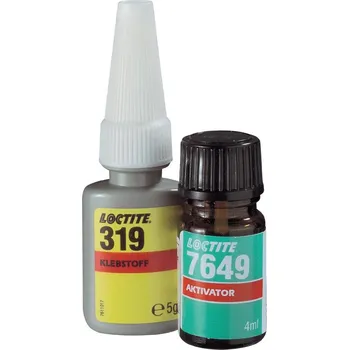 Průmyslové lepidlo Lepidlo sada sklo-kov 319/7649 5g/4ml