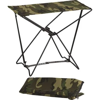 Stolička Rothco Army Woodland 4575 polyester/ocel