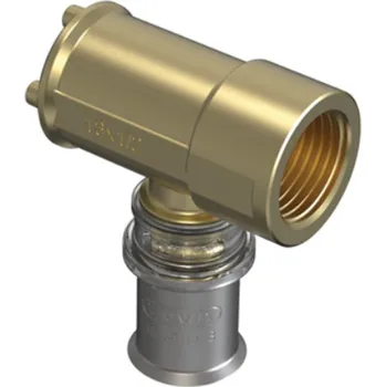 Fitinka Spojka lisovací koncová Wavin M-press M5 mosaz d16 x 1/2˝ vnitřní