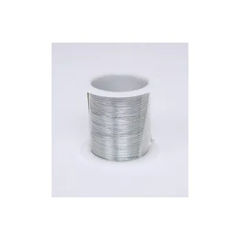Vázací drát Drátek vázací , stříbrný / 20 m / 2814