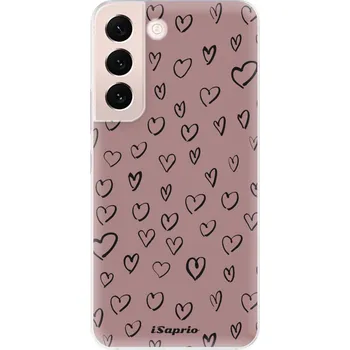 Odolné silikonové pouzdro iSaprio - Heart Dark - Samsung Galaxy S22+ 5G