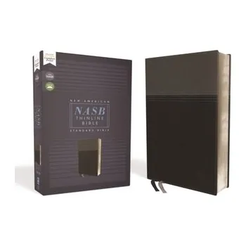 Populárně naučná literatura pro dospělé NASB, Thinline Bible, Leathersoft, Black, Red Letter Edition, 1995 Text, Comfort Print - Zondervan