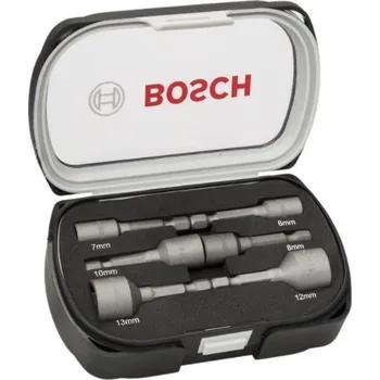 Šroubovák Bosch Sada 6 nástrčných maticových klíčů 50 × 6, 7, 8, 10, 12, 13 mm