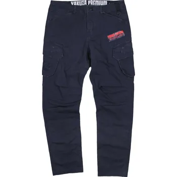 Pánské kalhoty YAKUZA kalhoty YPS 3452 Cargo dark blue - 2XL