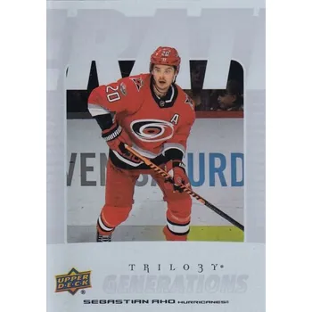 Karetní hra insert karta SEBASTIAN AHO 23-24 Trilogy Generations číslo TG-18B