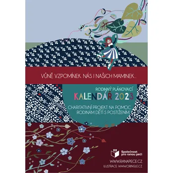 Kalendář Rodinný plánovací kalendář pro rok 2023 - raná péče