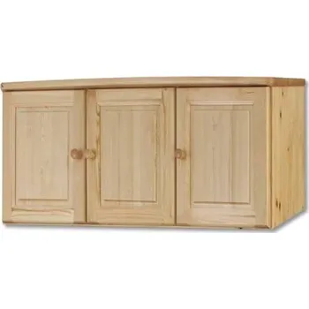 Šatní skříň Nástavec DN144 přírodní borovice masiv - šířka 120 cm