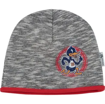 Kojenecká čepice ESITO Dětská čepice Flamli Kačer červený Vel. 40