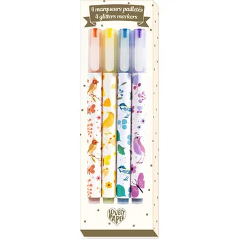 Výtvarná sada Popisovače třpytivé - Tinou