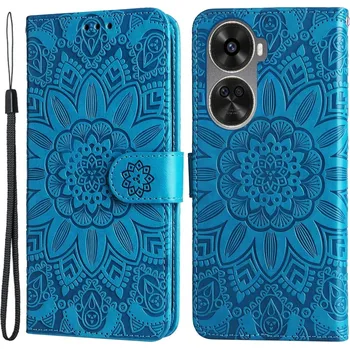 Pouzdro na mobilní telefon Sunflower knížkové pouzdro na Huawei Nova 12 SE - modré