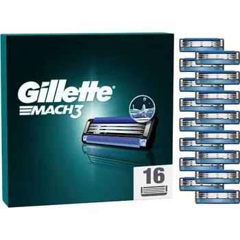 Holítko Gillette Mach3 Náhradní hlavice 16 Ks