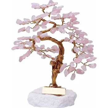 Stromeček štěstí růženín B3 cca 25 cm