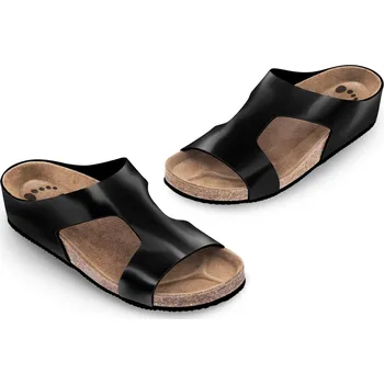 Dámská zdravotní obuv Obuv zdravotní FORcare 304101 černá lesk Velikost: 42