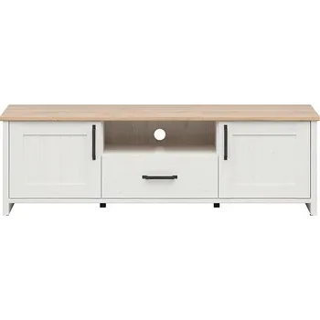 Pohovka Black Red White LOKSA televizní stolek RTV2D1S borovice bílá anderson