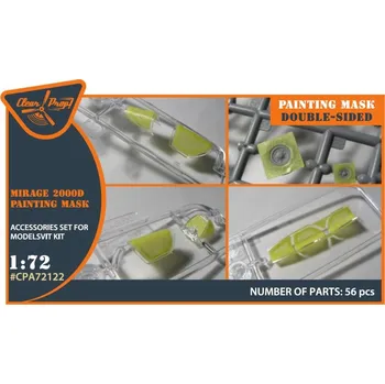 Plastikový model 1/72 Mirage 2000D double-sided paint.mask (MSVIT)