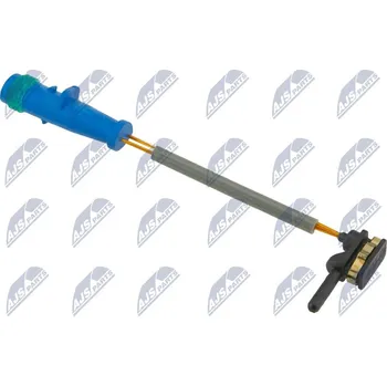 Brzdová destička Výstražný kontakt, opotřebení obložení NTY HCZ-ME-004