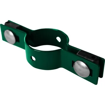 Příslušenství pro plot PILECKÝ Průběžná objímka pro sloupek panelu Pilofor Zn + PVC zelená 48 mm