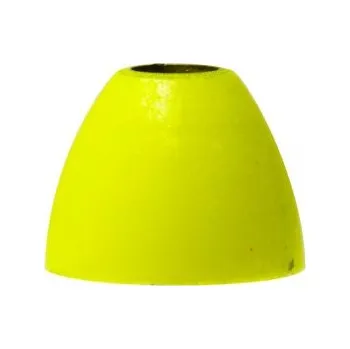 Hends Brass Cone Heads - Kónická hlavička chartreuse 4,0 mm, 10 ks