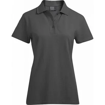 Dámské tričko Promodoro Prémiová dámská polokošile Superior ve vysoké gramáži 220 g/m s rozparky Barva: Šedá grafitová, Velikost: XL E4005F