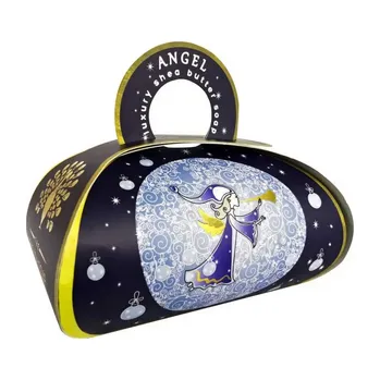 Mýdlo The English Soap Company Angel hand soap 260g tuhé mýdlo s ovocnou vůní ananasu a citrónu