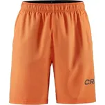 Běžecké šortky CRAFT CORE Essence - oranžové Velikost textilu: XL