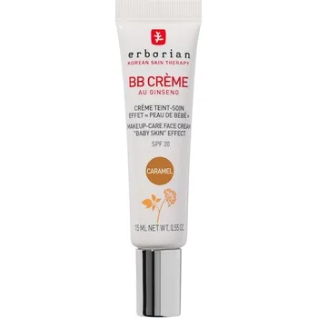 Přípravek na tvář Erborian Finish BB-CC-CreamsBB Crème au Ginseng SPF 20 Caramel 15 ml (34&nbsp;933,00 Kč / 1 l)
