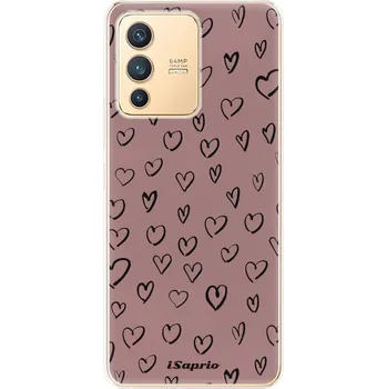 Pouzdro na mobilní telefon Odolné silikonové pouzdro iSaprio - Heart Dark - Vivo V23 5G