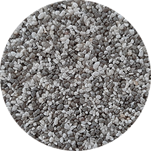 PerfectSTONE kamenný koberec (kamínky + pojivo) bílá-šedá 18,31 kg