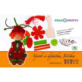 Výtvarná sada Krasohrátky - Vyrob si dýňáčka Jiříčka