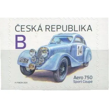 Poštovní známka Česká pošta (2020) č. 1095 ** - Česká republika - Aero 750 Sport Coupé