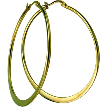 Náušnice Free Style Náušnice kruhy z chirurgické oceli ESH27GD