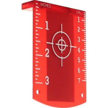 Nivelační přístroj Hedue Cílová deska pro laser (červená)