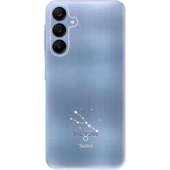 Pouzdro na mobilní telefon Odolné silikonové pouzdro iSaprio - čiré - Býk - Samsung Galaxy A25 5G