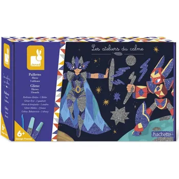 kreativní sada Dětský ateliér mini - hrdinové z pohádek a třpytky