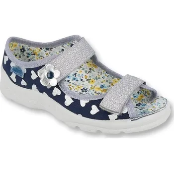 Dívčí obuv Dívčí sandálky BEFADO MAX 969X148 - srdíčka Velikost: 26