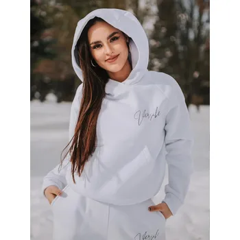 Dámská mikina Dámská pohodlná mikina VSB SIDE white, VELIKOST S/M