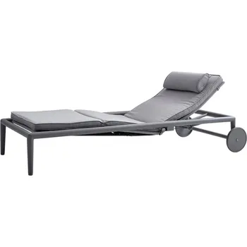 Zahradní lehátko Cane-line lehátko Conic Provedení: světle šedá