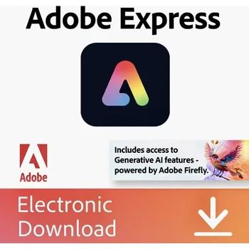 Antivir Adobe Express Premium - 1 rok