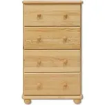 Komoda borovice masiv DN111 lakovaná 100x55x47 cm
