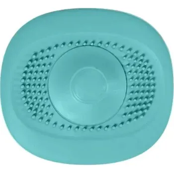 Odtoková mřížka se zachytávačem vlasů pro umyvadlo - Zelená