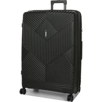 Velký cestovní kufr s expandérem polypropylenový TSA Airtex 100l 639 černá