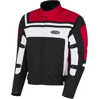 Moto bunda Textilní bunda Racing Red vel. L