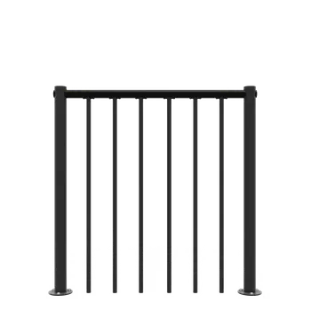 Zábradlí Zábradlí horní rovné Minka Rondo Zink Color Dodatečné zábradlí rovné-galerie - délka 1 běžný metr