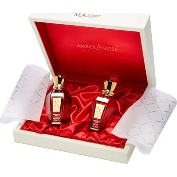Kosmetická sada XERJOFF Collections Shooting-Stars-CollectionDárková sada Amber Gold Perfume 50 ml + Rose 1 Stk. (16&nbsp;960,00 Kč / 1 ks.)
