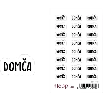 samolepka Fleppi Samolepky se jmény - Domča