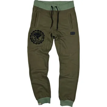 Pánské kalhoty YAKUZA tepláky YPS 3629 dark olive - 2XL