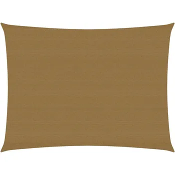 Stínicí technika vidaXL Stínící plachta 160 g/m2 taupe 2 x 3 m HDPE