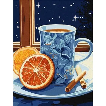 Set školních potřeb Malowanie po numerach- Pachnąca kombinacja 30x30cm