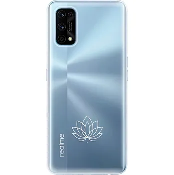 Odolné silikonové pouzdro iSaprio - čiré - Lotos - Realme 7 Pro