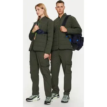 Pánské kalhoty Rains Kalhoty z materiálu Tomar Pants Regular 19300 Zelená Regular Fit L